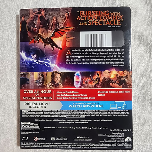 dungeons and dragons honor among thieves- New Blu-ray - Picture 2 of 7
